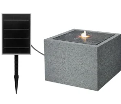 Dehner Gartenbrunnen - Polyethylen-Solarbrunnen Biala, ca. H32,5 cm