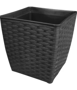 Dehner Blumentöpfe & Übertöpfe > Polyrattan-Topf Madrid, quadratisch