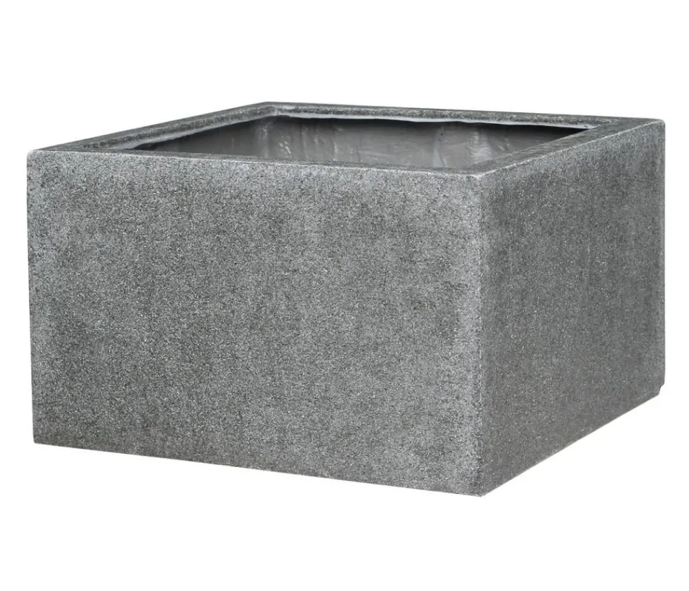 Dehner Polyresin-Brunnenumrandung, ca. B60/H35/T60 cm Grau Online