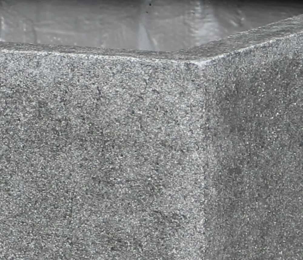 Dehner Polyresin-Brunnenumrandung, ca. B60/H35/T60 cm Grau Online