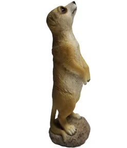 Dehner Gartenzwerge & Gartenfiguren - Polyresin-Erdmännchen, ca. B8,3/H24,2/T8 cm
