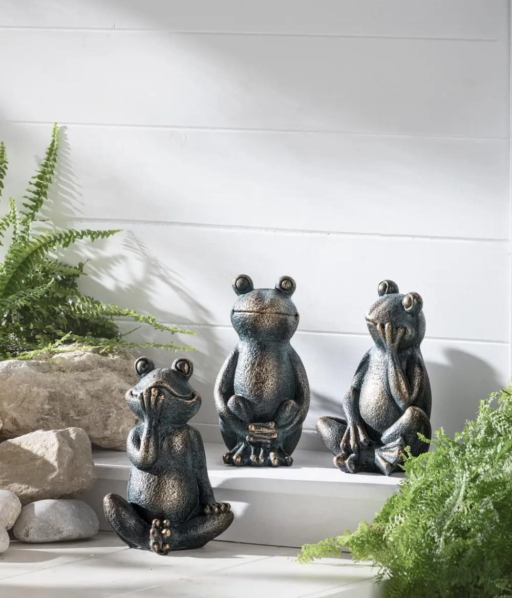 Dehner Gartenzwerge & Gartenfiguren > Polyresin-Frosch