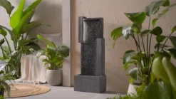 Dehner Polyresin-Gartenbrunnen Minerva, solarfähig, ca. H100 cm Clearance