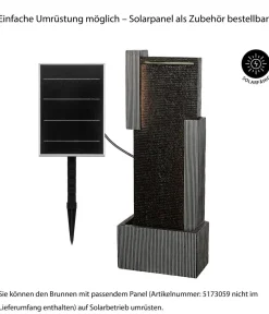 Dehner Polyresin-Gartenbrunnen Minerva, solarfähig, ca. H100 cm Clearance