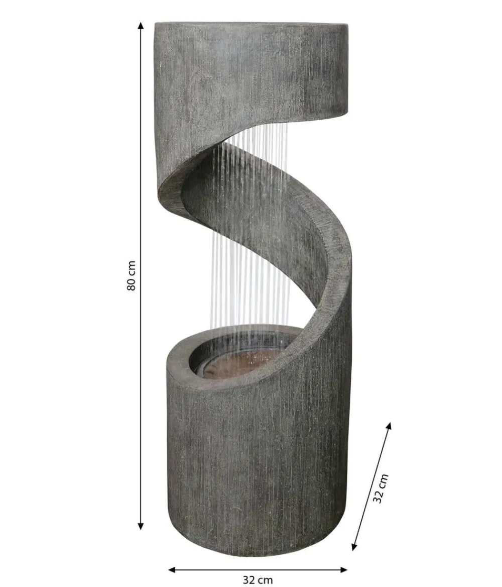 Dehner Gartenbrunnen > Polyresin-Gartenbrunnen Ronda, solarfähig, ca. H79,5 cm