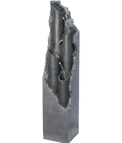 Dehner Gartenbrunnen - Polyresin-Gartenbrunnen Tubi, solarfähig, ca. H113 cm