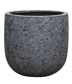 Dehner Blumentöpfe & Übertöpfe > Polystone-Topf Lava, rund,