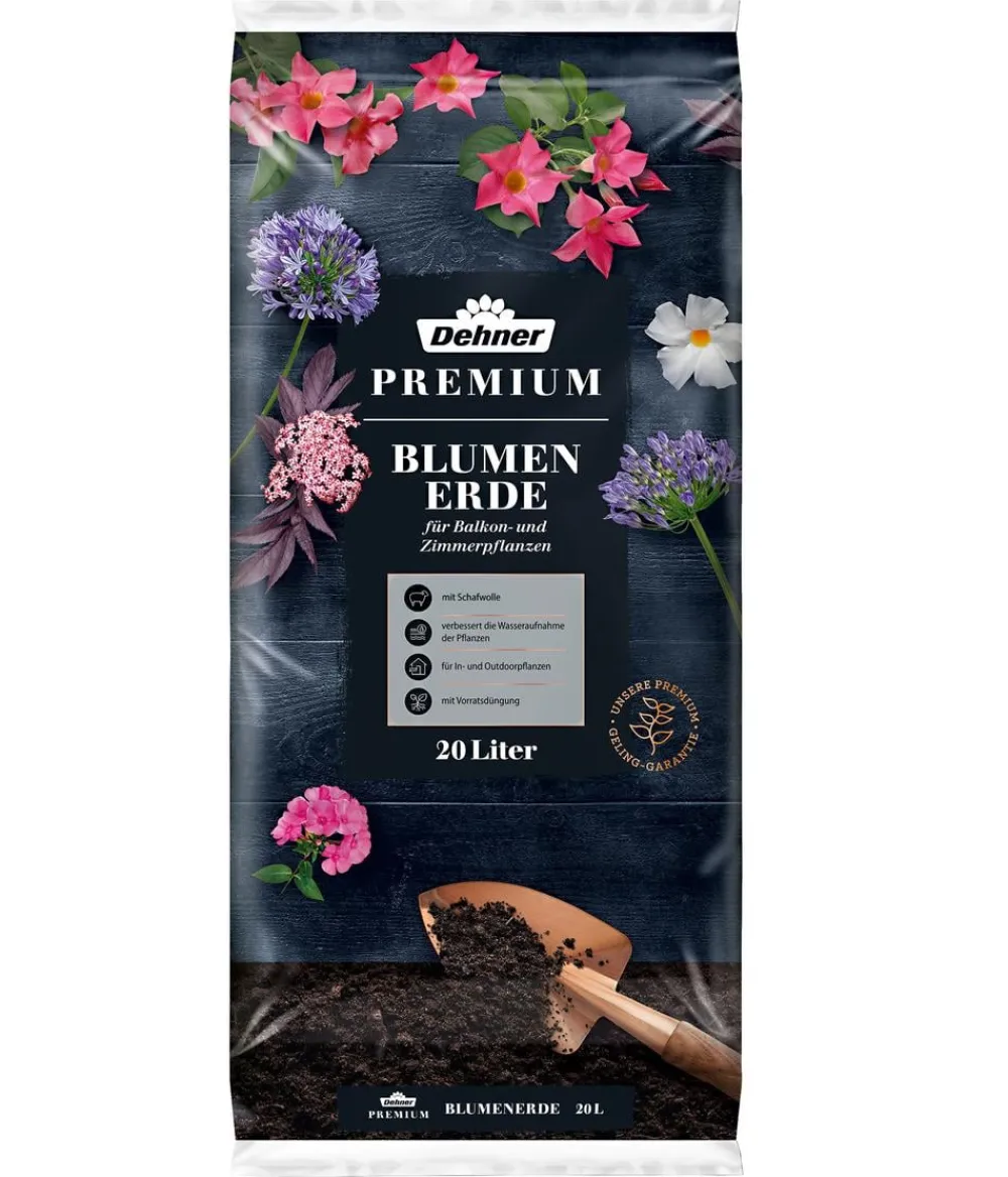 Dehner Premium Torf & Blähton|Blumenerde - Blumenerde