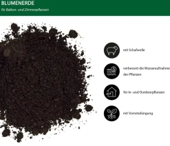 Dehner Premium Blumenerde - Blumenerde, 120 x 20 Liter
