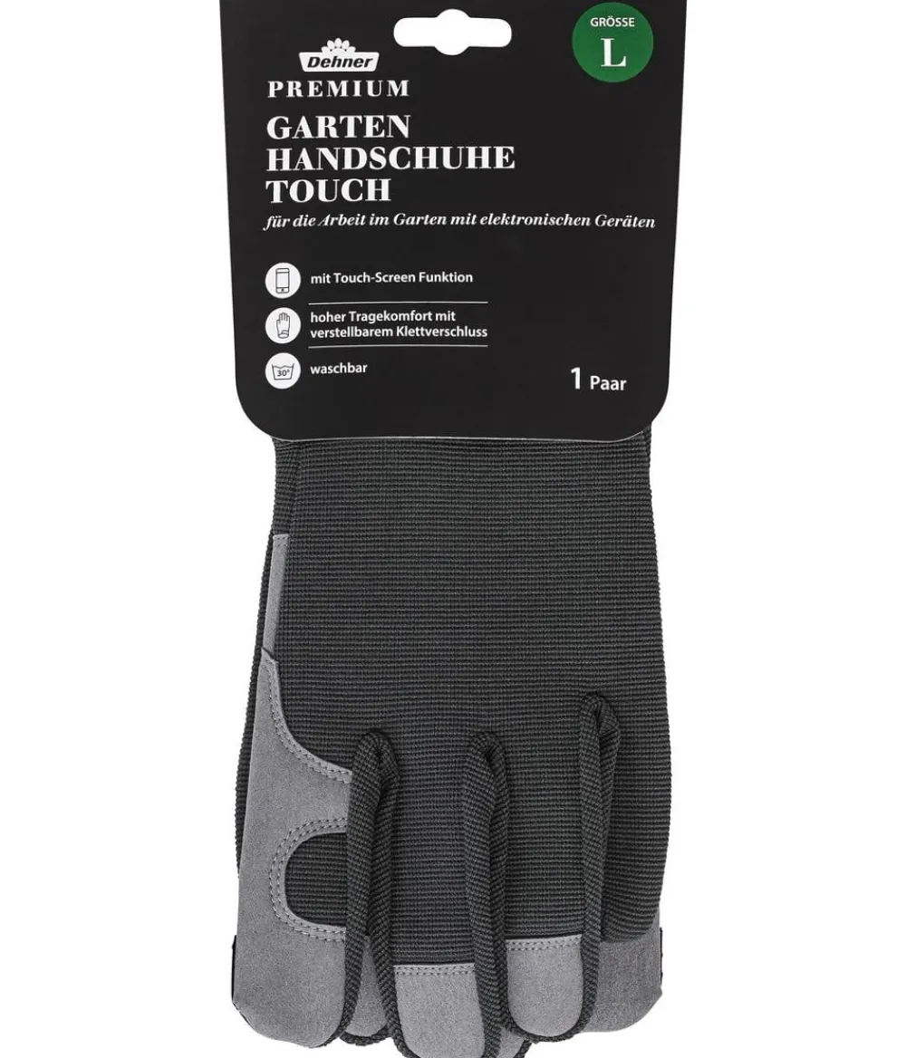 Dehner Preiu Gartenhandchuh Touch Grau Discount