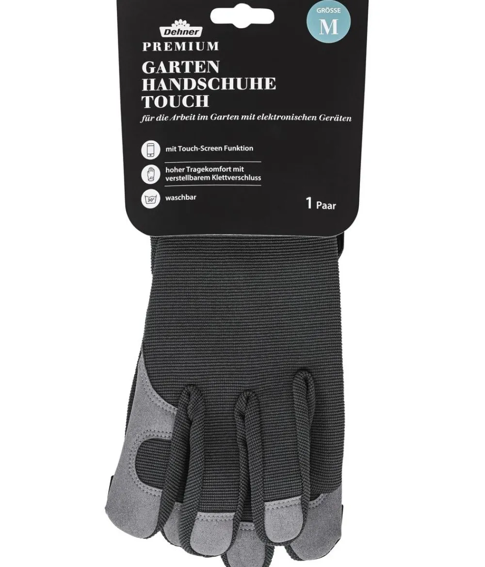 Dehner Gartenhandschuhe - Preiu Gartenhandchuh Touch Grau