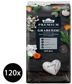 Dehner Spezialerde > Premium Graberde, 120 x 20 Liter