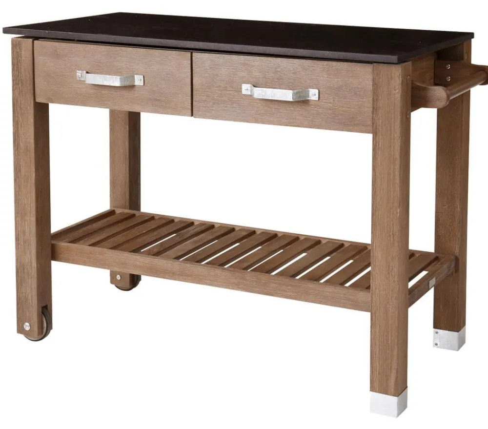 Dehner Pflanztische - Premium Holz-Pflanztisch Windsor, ca. B110/H84/T55 cm
