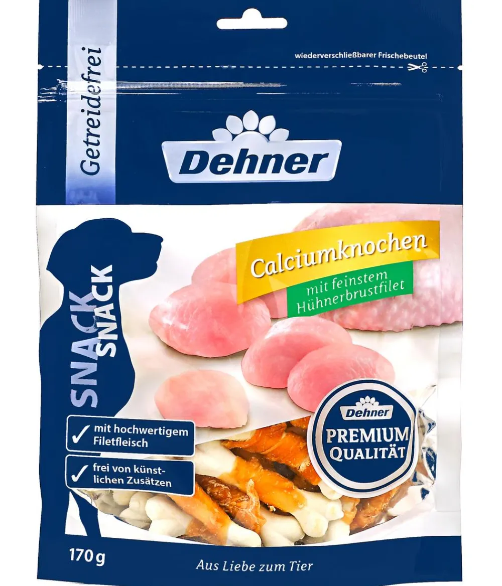 Dehner Premium Hundeleckerlies - Hundesnack Calciumknochen