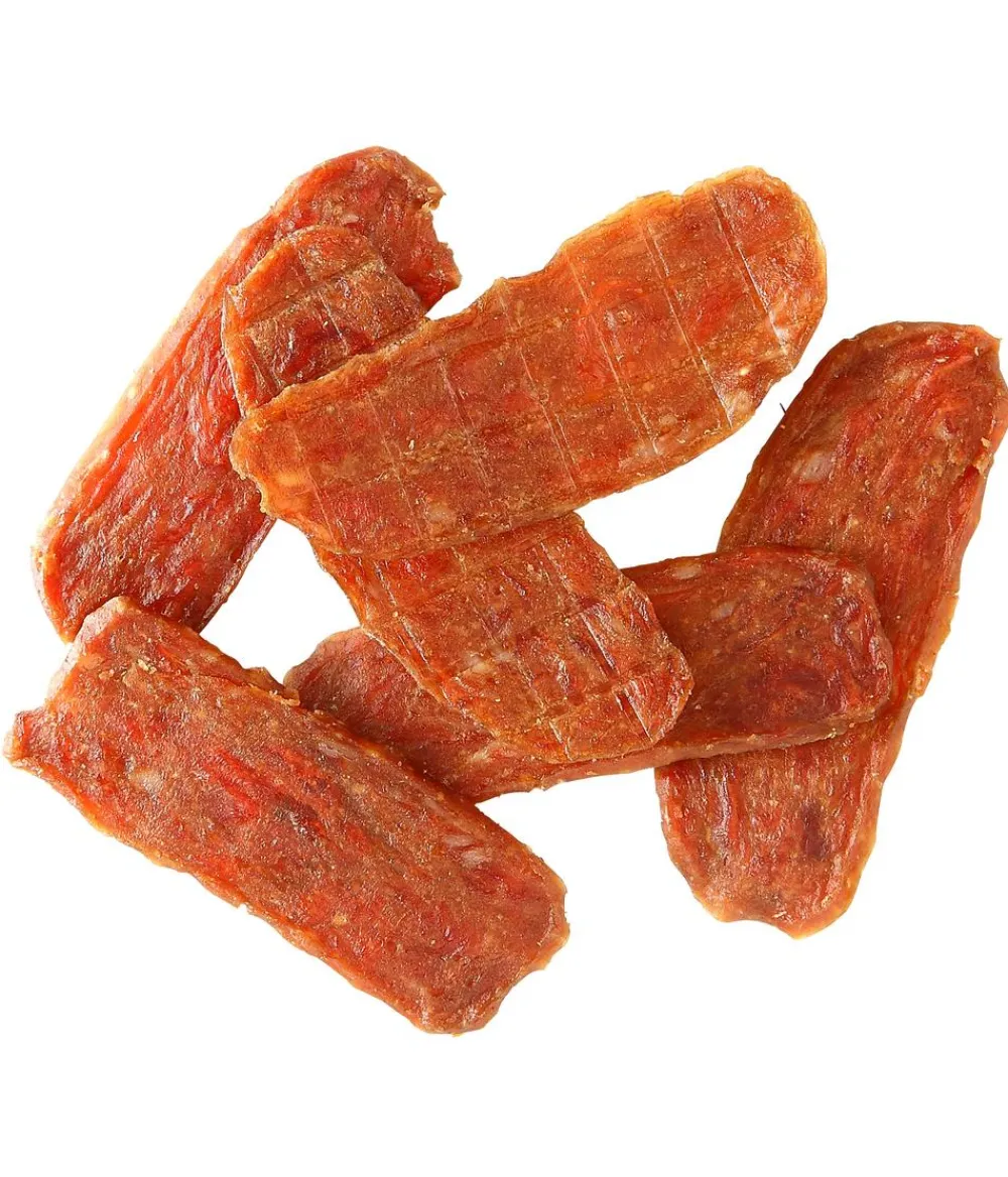 Dehner Premium Hundeleckerlies - Hundesnack Fleischstreifen Kaninchen, 170 g