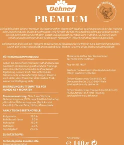 Dehner Premium Hundeleckerlies - Hundesnack Soft Snacks, 140 g