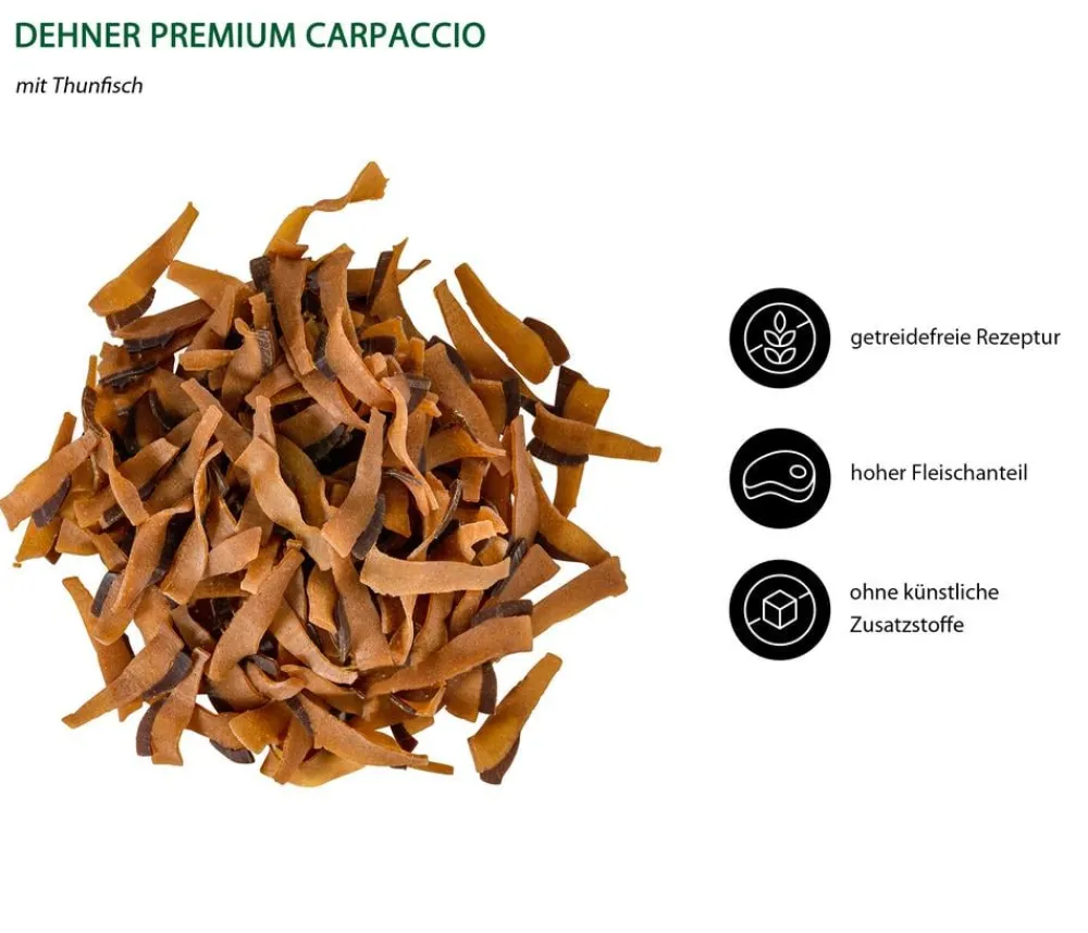 Dehner Premium Katzensnack Carpaccio, 40 g Hot