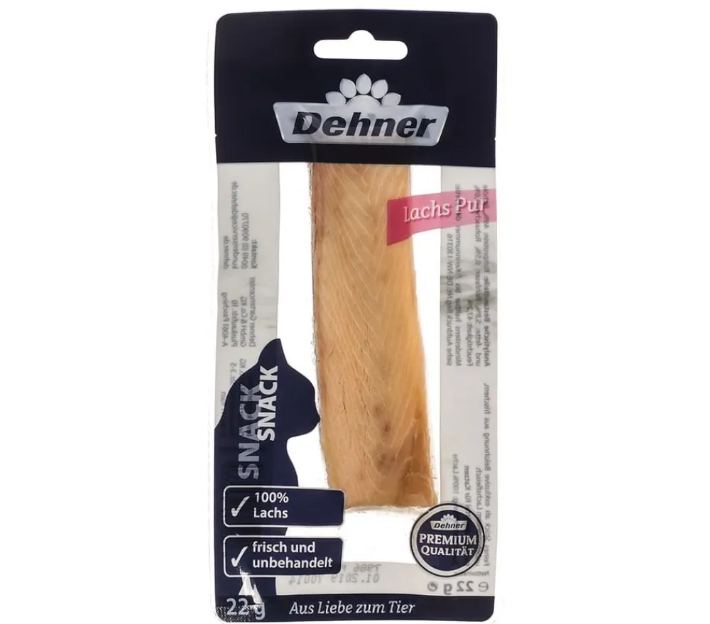 Dehner Premium Katzenleckerlies & Getränke > Katzensnack Fischfilet Pur, 22 g