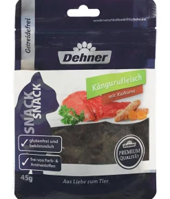 Dehner Premium Katzensnack Kängurufleisch mit Kurkuma, 45 g Discount