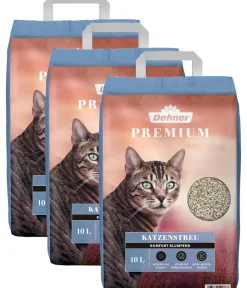 Dehner Premium Katzenstreu Komfort Klumpend, 3 x 10 l Online