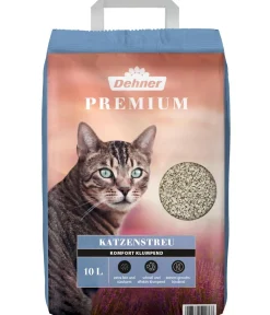 Dehner Premium Katzenstreu Komfort Klumpend, 3 x 10 l Online