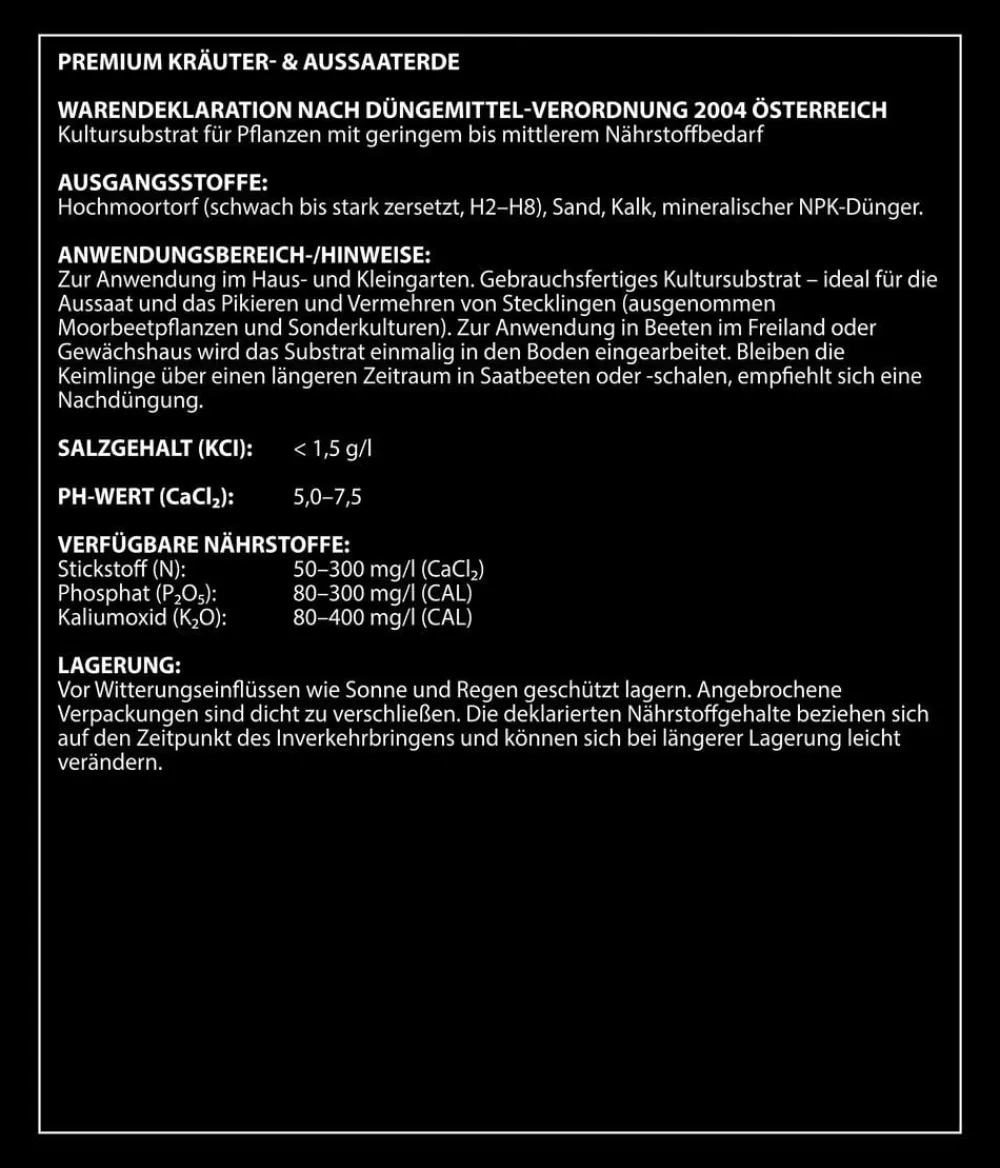 Dehner Spezialerde > Premium Kräuter- & Aussaaterde