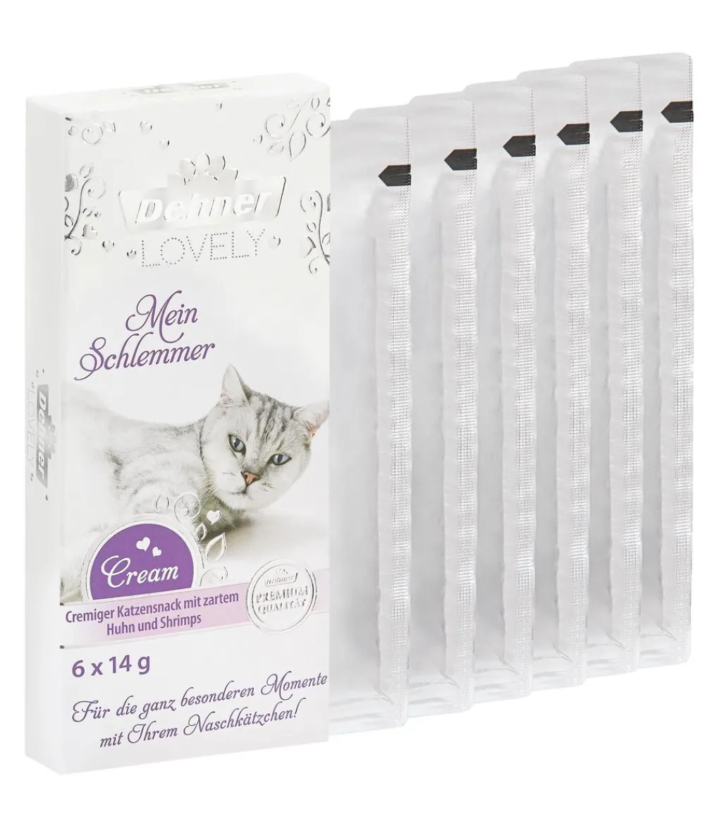 Dehner Premium Lovely Katzenleckerlies & Getränke > Katzensnack Mein Schlemmer, 12 x 6 x 14 g
