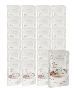 Dehner Premium Lovely Katzenleckerlies & Getränke > Katzensnack Filets in Brühe Ruhe-Insel, 24 x 40 g