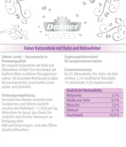 Dehner Premium Lovely Katzenleckerlies & Getränke > Katzensnack Drink Für Starlets, 48 x 40 g