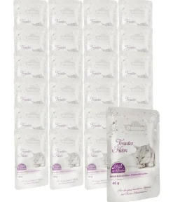 Dehner Premium Lovely Katzensnack Filets in Brühe Trautes Heim, 24 x 40 g Online