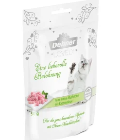 Dehner Premium Lovely Katzensnack Eine liebevolle Belohnung, 12 x 50 g Sale