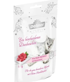 Dehner Premium Lovely Katzenleckerlies & Getränke > Katzensnack Ein bescheidenes Dankeschön, 12 x 50 g