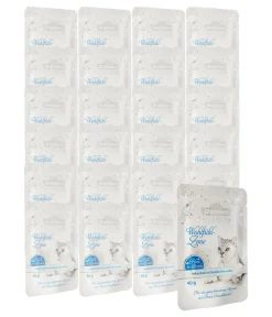 Dehner Premium Lovely Katzensnack Filets in Brühe Wohlfühl-Zone, 24 x 40 g Outlet