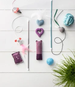 Dehner Premium Lovely Katzenspielzeug - Katzenspielzeug Spielangel Jag mich!