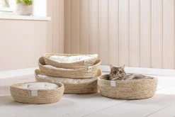 Dehner Premium Lovely Katzenbetten & Katzenkissen > Kuchebett Tiefer chaf, ova