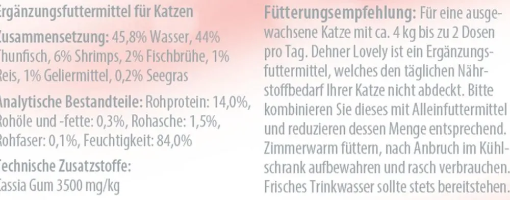 Dehner Premium Lovely Nassfutter für Katzen in Gelee Hab Spaß!, 24 x 85 g Outlet