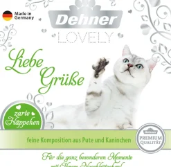 Dehner Premium Lovely Nassfutter Katze > Nassfutter für Katzen Liebe Grüße, 16 x 100 g