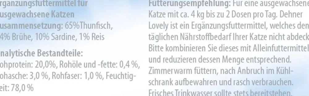 Dehner Premium Lovely Nassfutter für Katzen Mein kleiner Liebling!, 24 x 70 g Best