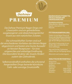 Dehner Premium Nager-Drops Mix, 3 x 140 g Sale