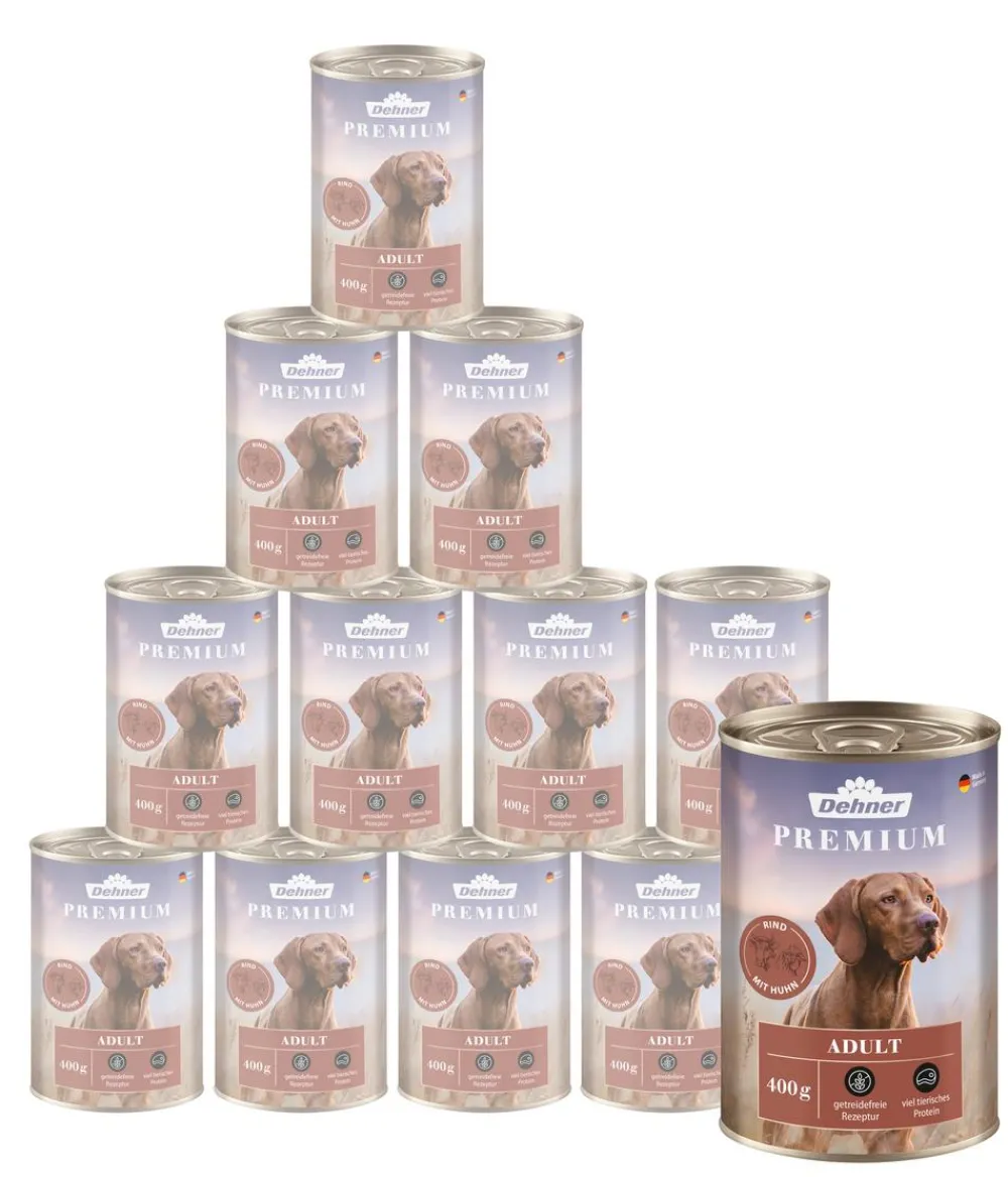 Dehner Premium Nassfutter Hund > Nassfutter für Hunde Adult
