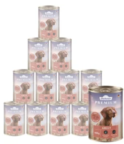 Dehner Premium Nassfutter für Hunde Adult Clearance