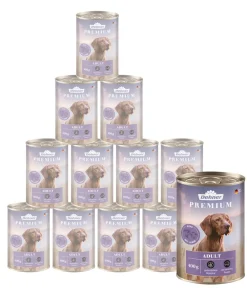 Dehner Premium Nassfutter Hund - Nassfutter für Hunde Adult