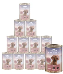 Dehner Premium Nassfutter Hund - Nassfutter für Hunde Adult