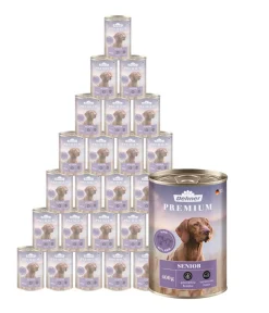 Dehner Premium Nassfutter Hund > Nassfutter für Hunde Senior, Rind mit Lamm