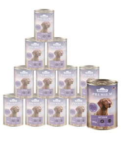 Dehner Premium Nassfutter für Hunde Senior, Rind mit Lamm Sale