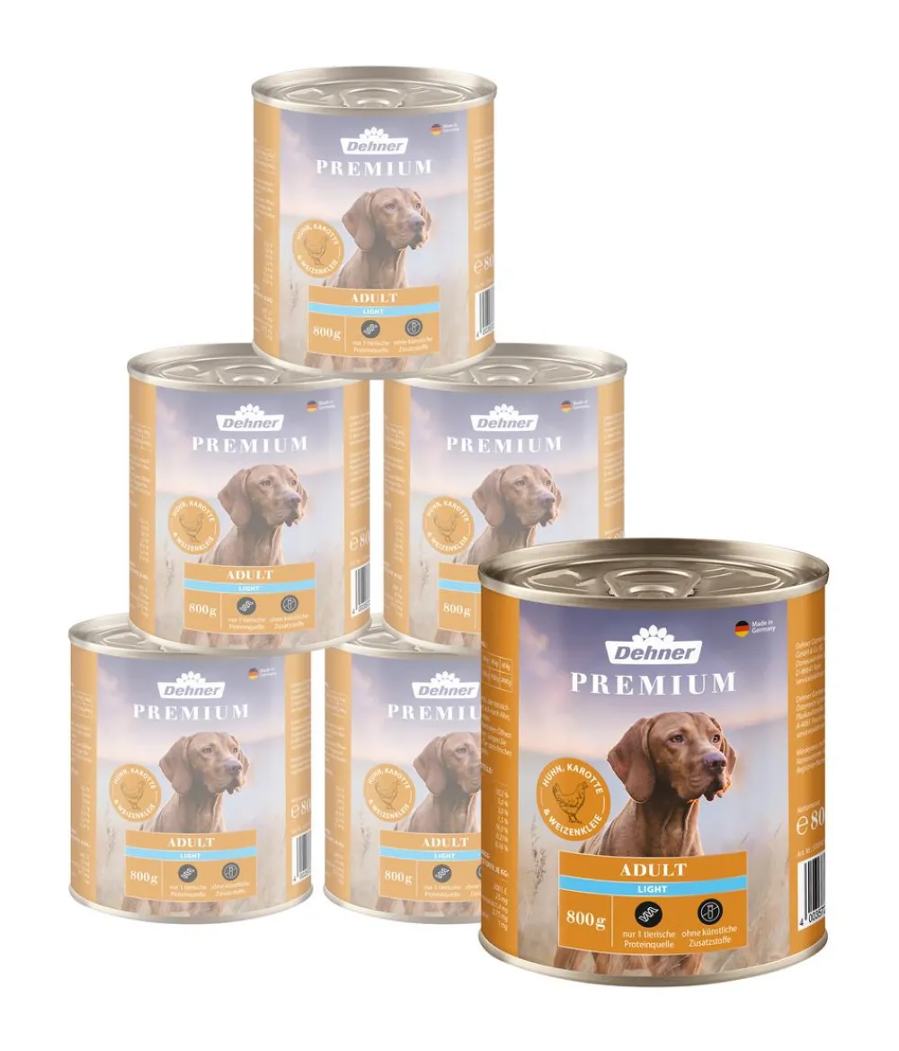 Dehner Premium Nassfutter Hund > Nassfutter für Hunde Adult Light