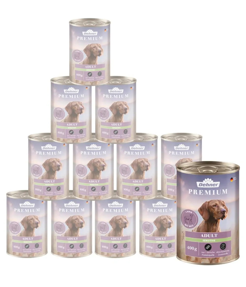 Dehner Premium Nassfutter Hund > Nassfutter für Hunde Adult Sensitive