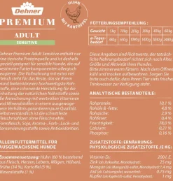 Dehner Premium Nassfutter für Hunde Adult Sensitive Discount