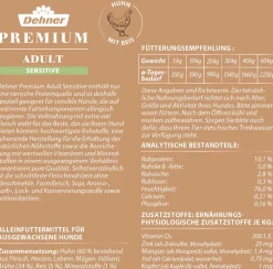Dehner Premium Nassfutter Hund - Nassfutter für Hunde Adult Sensitive