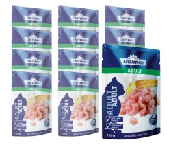 Dehner Premium Nassfutter Katze > Nassfutter für Katzen Adult, 12 x 100 g